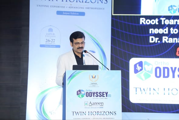 INVITED AS FACULTY AT ORTHOODYSSEY, JAIPUR